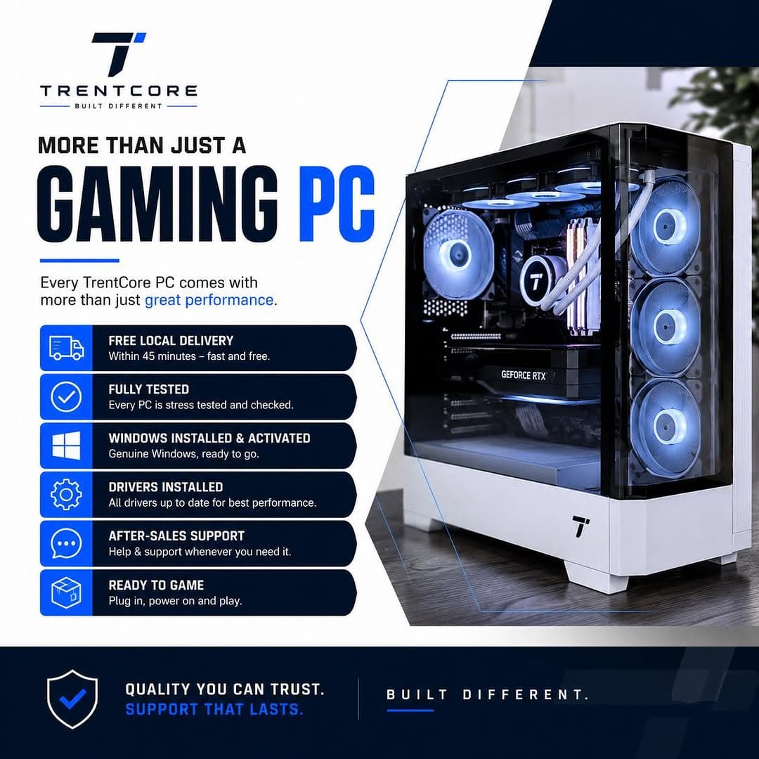 Buying a gaming PC shouldn't end when you hand over the cash.